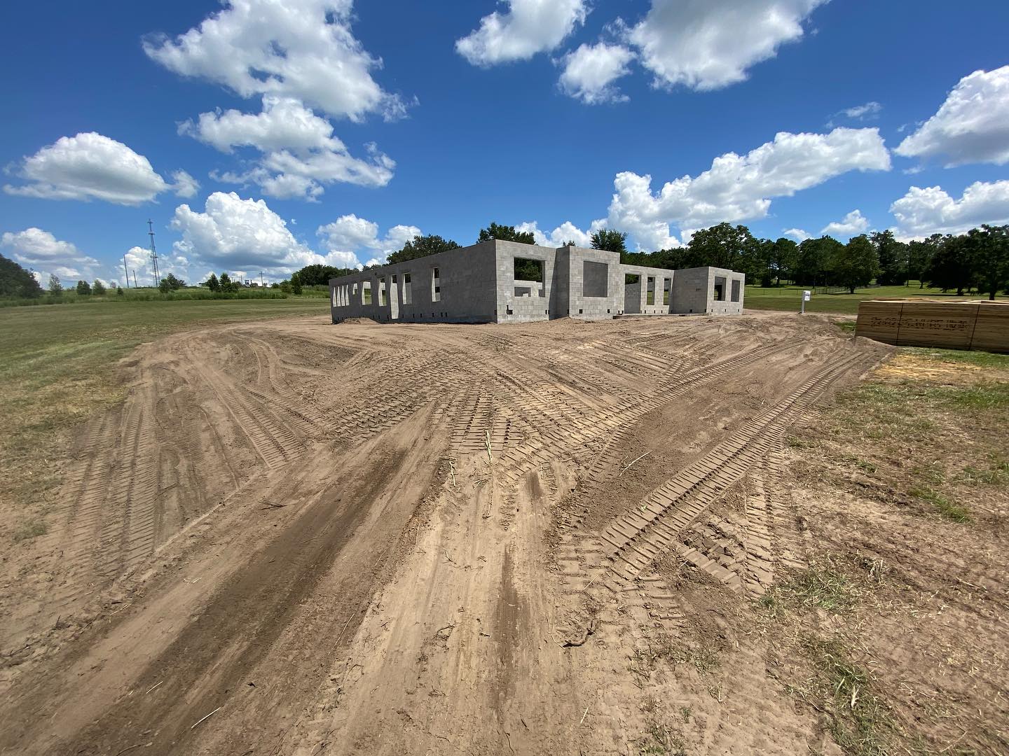 grading dade city fl being done